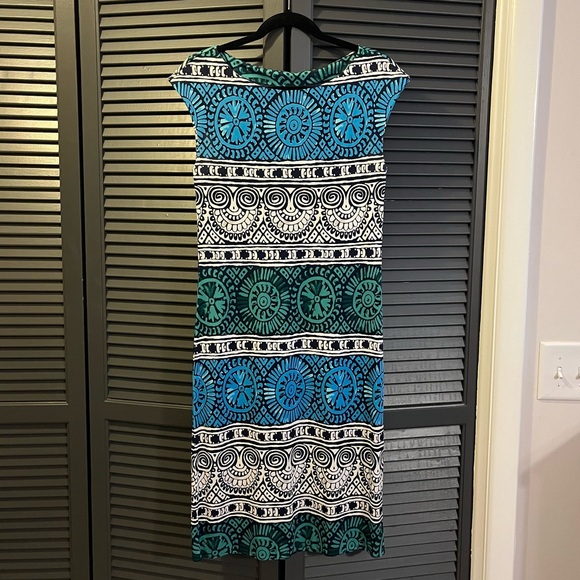 Tory Burch Silk Print Dress. Size M. - Picture 3 of 6